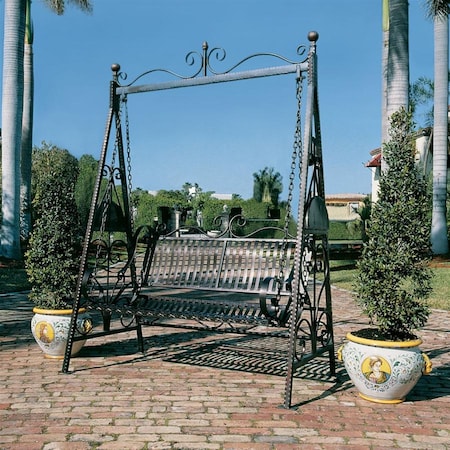 Design Toscano Rockaway Garden Swing FZ4016